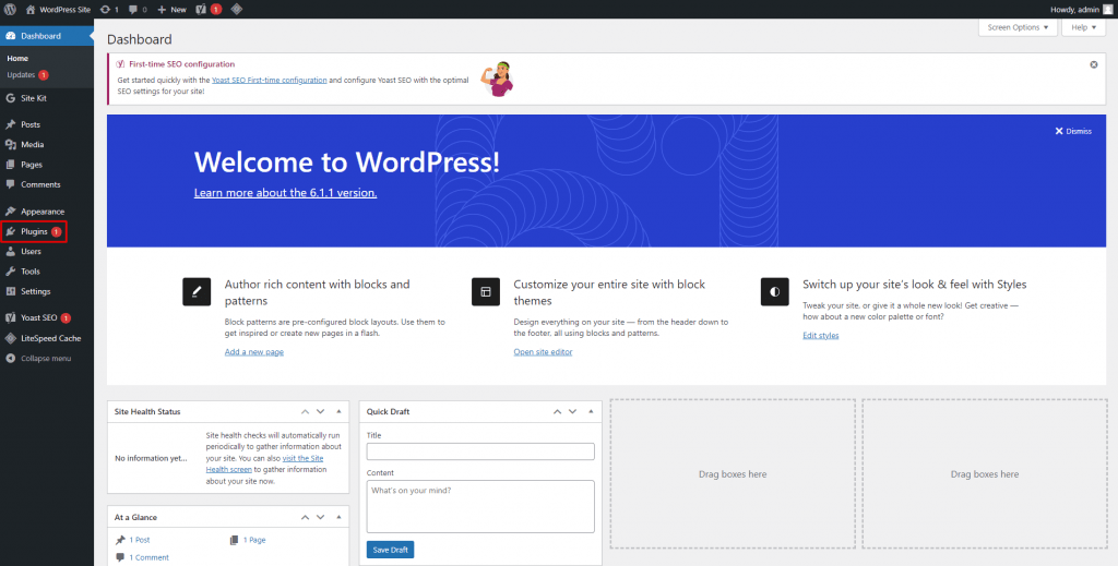 membuat blog Baru WordPress