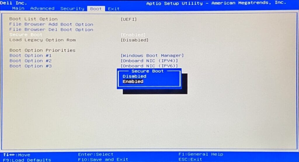 UEFI vs Legacy