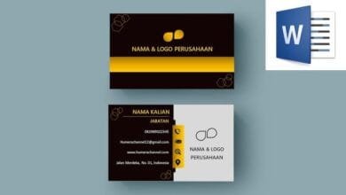 template dokumen profesional