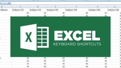 shortcut keyboard Excel