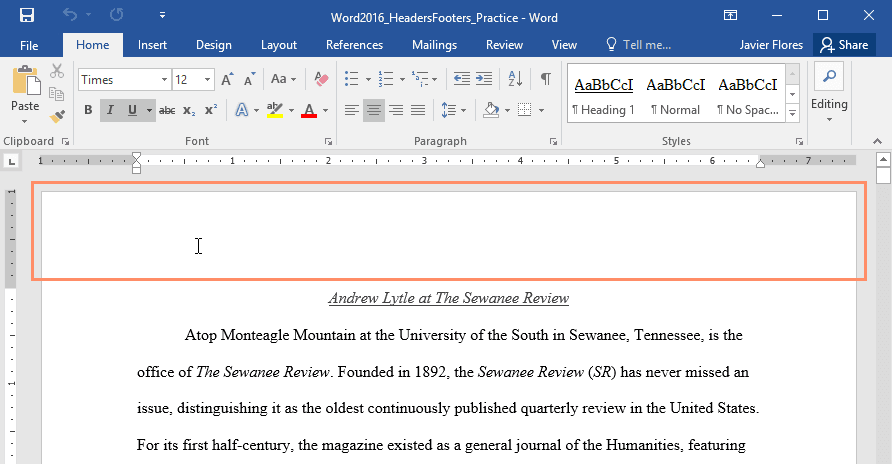 Microsoft Word
